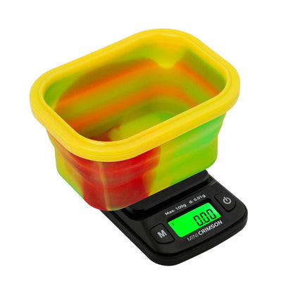 Truweigh Mini Crimson Collapsible Bowl 100G X 0.01G: Rasta