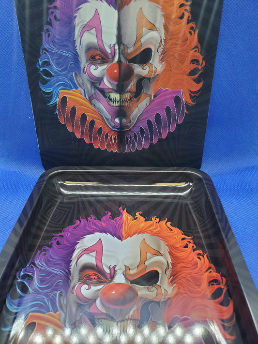 3d magnetic rolling tray clown