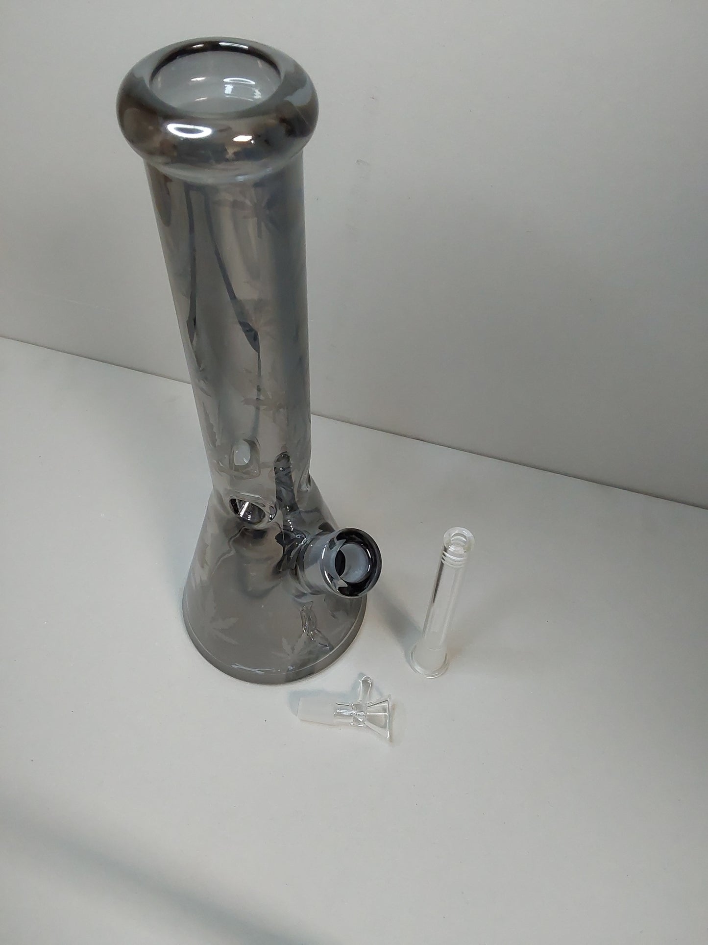 14 inch heavy duty glass bong