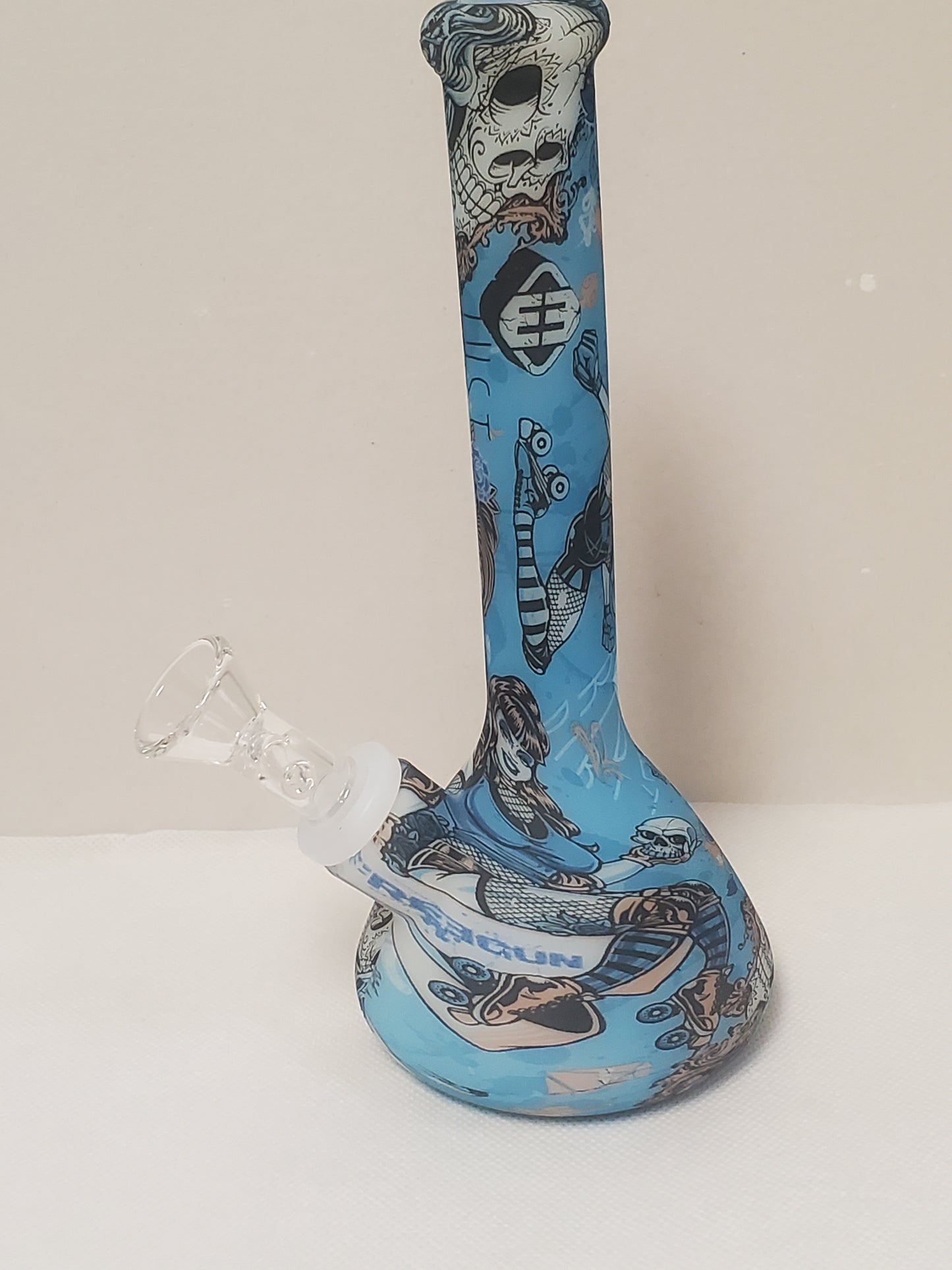 Blue Silicone bong