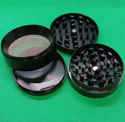 4 pc gold pot leaf grinder 2"