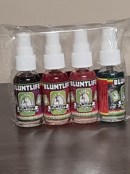 4pk of 1oz Bluntlife Air Fresheners