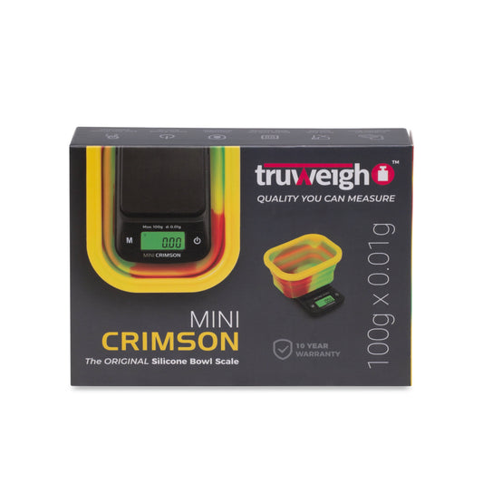 Truweigh Mini Crimson Collapsible Bowl 100G X 0.01G: Rasta