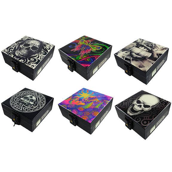 Smokezilla Locking Glow in Dark Storage Box Assortment