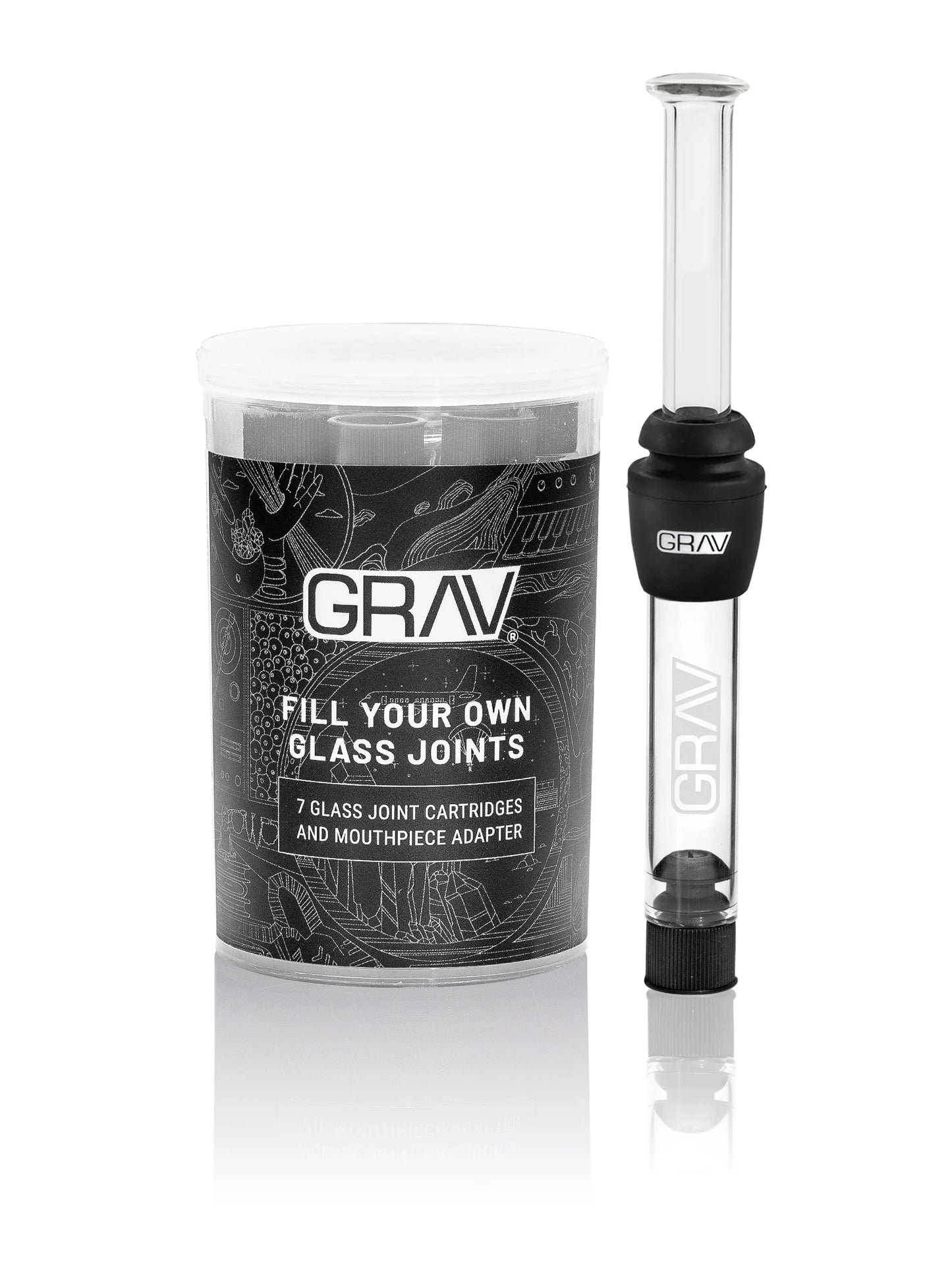 Grav glass joint/blunt kit