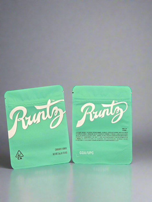 Green Runtz 3.5g Mylar Bag (10pk)