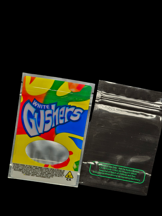 White Gushers 3.5g Mylar Bag (10pk)