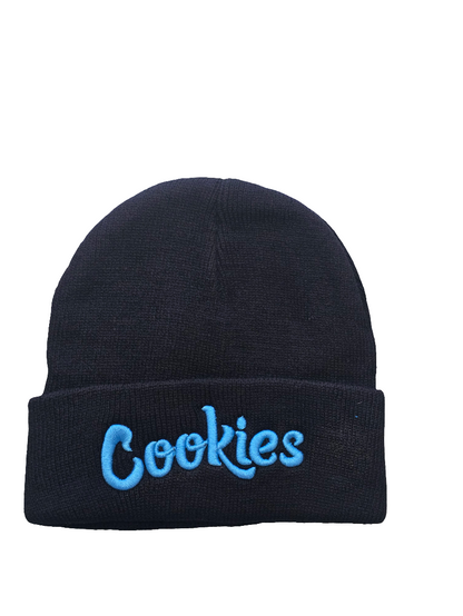 Cookies Beanie Hat Blue Logo