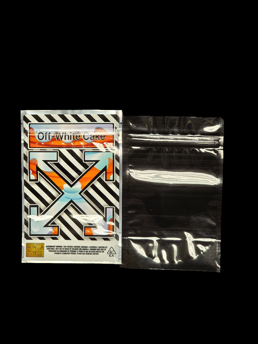 Off White Mylar Bags (10pk)