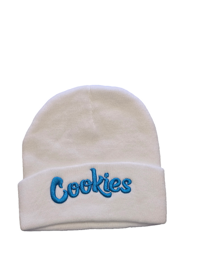 Cookies Beanie Hat Blue Logo