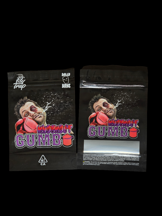 Knock Out Gumbo 3.5g Mylar Bags (10pk)