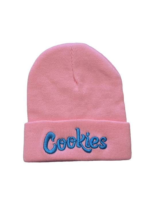 Cookies Beanie Hat Blue Logo