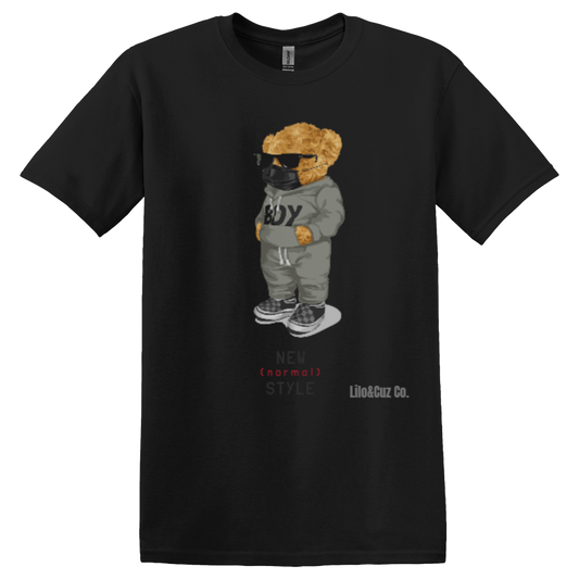 Unisex Eco-Friendly Heavy Cotton Cool Bear T-Shirt