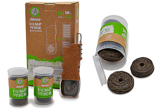 Afghen Hemp Wick Dispenser Kit